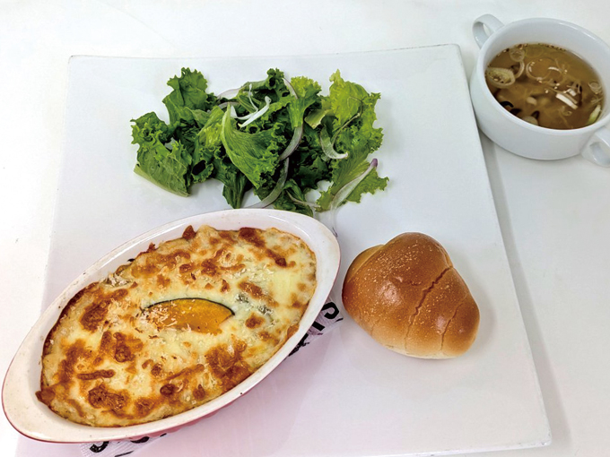 かぼちゃグラタン